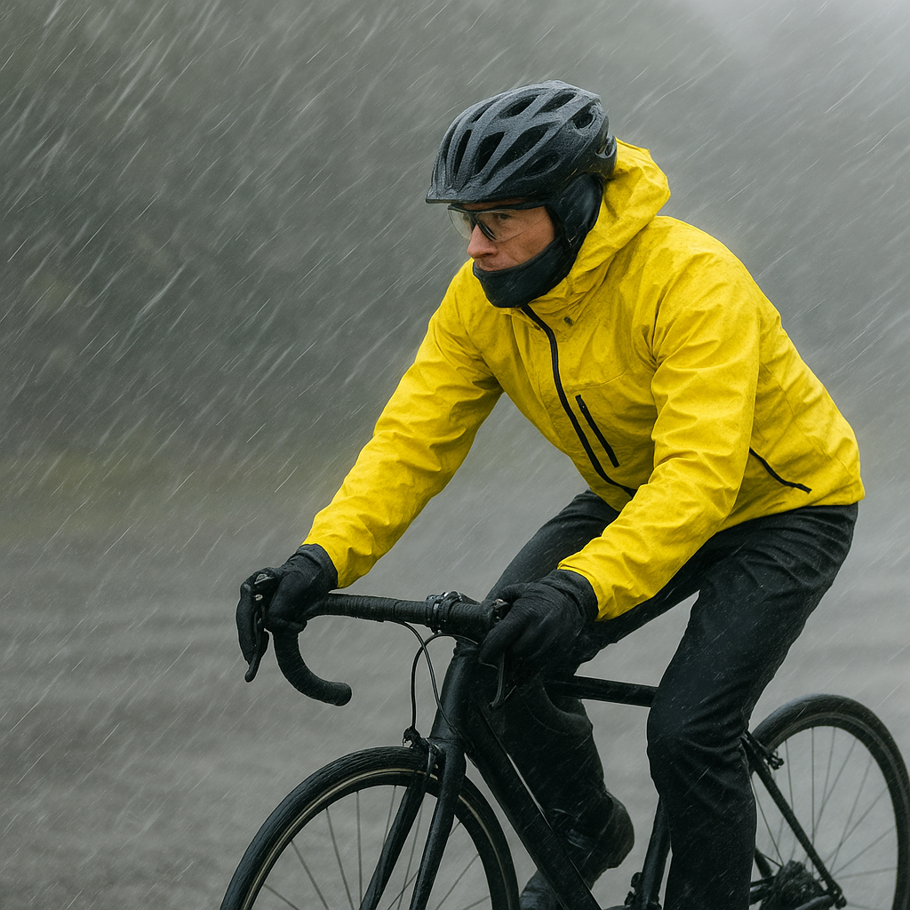 How to Ride Safely in the Rain or Wind
