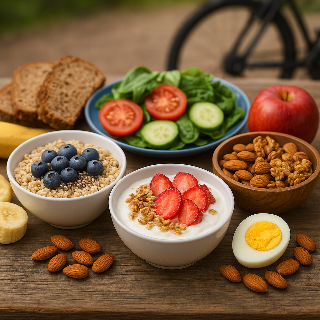 The Best Foods to Eat Before and After a Bike Ride