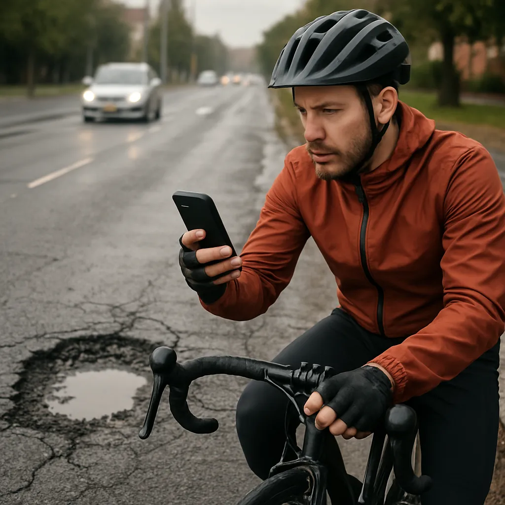 How to Report Dangerous Road Conditions as a Cyclist