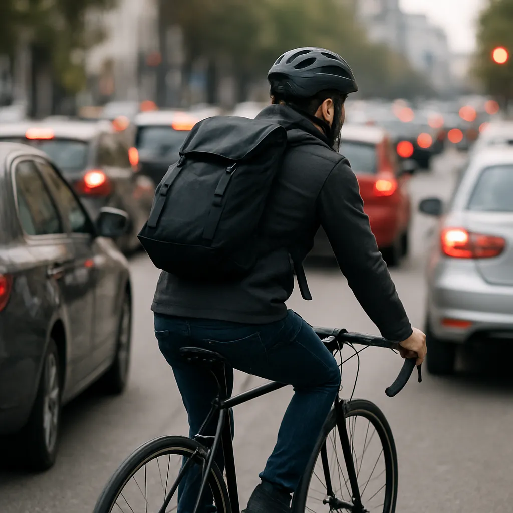 How to Handle Heavy Traffic as a Cyclist